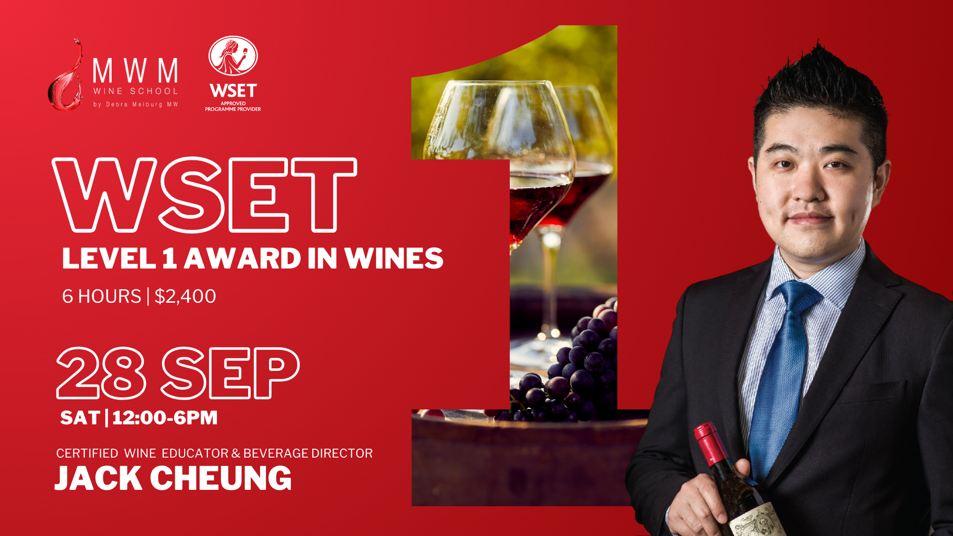 WSET Level 1 Award in Wine (Intensive) - Meiburg Wine Media